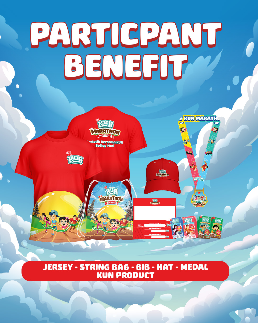 Lof Kun Kid Marathon Race Kit